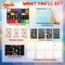 42-Color Kids Face Paint Kit – Water-Based, Non-Toxic Makeup Palette with UV Glow, Glitter & Matte Colors, Brushes, Stencils & Gems – Safe Face Painting Set for Halloween, Parties, Cosplay & Festivals (Multicolor)
